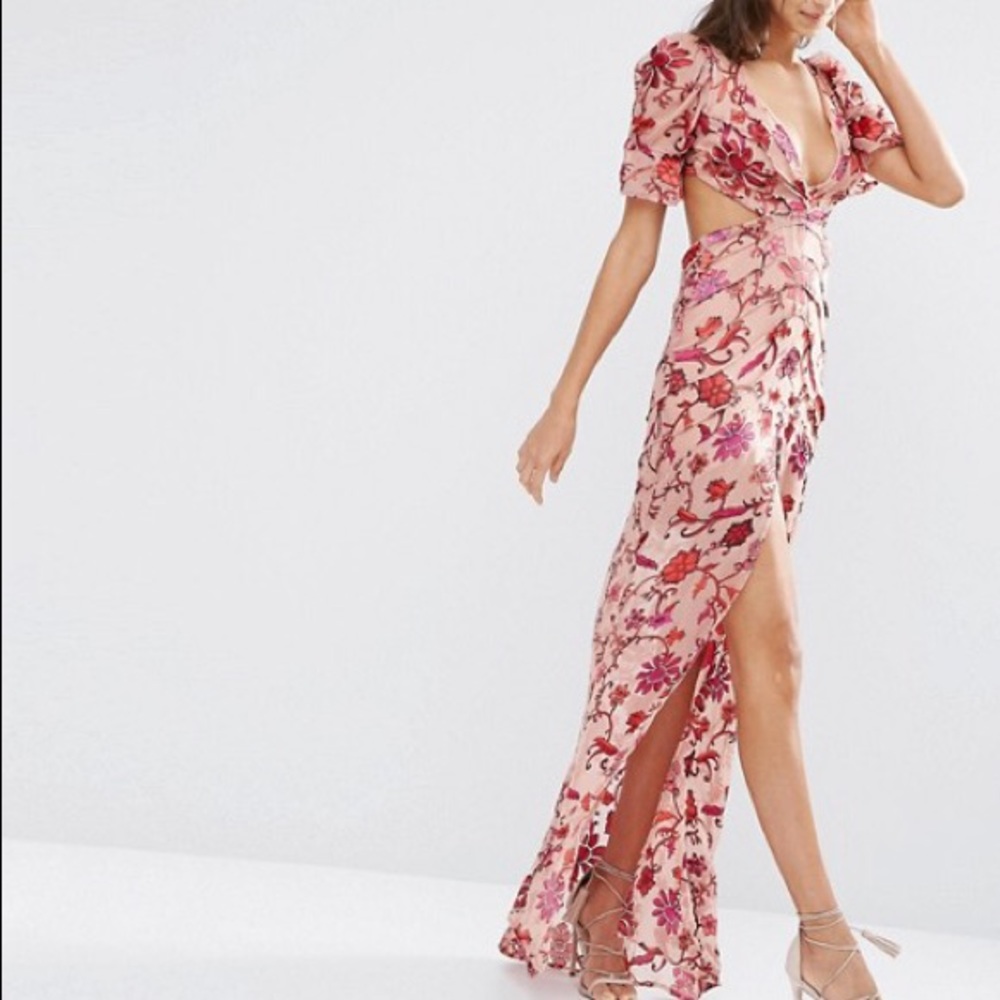 *SOLD* For Love and Lemons Saffron Maxi Dress